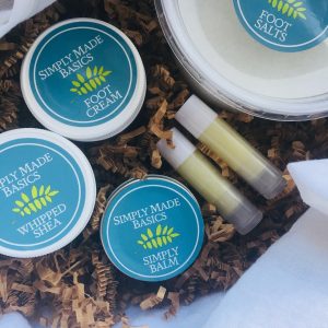 Simply Made Basics array of Shea Butter Products